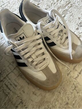 adidas samba White & Black